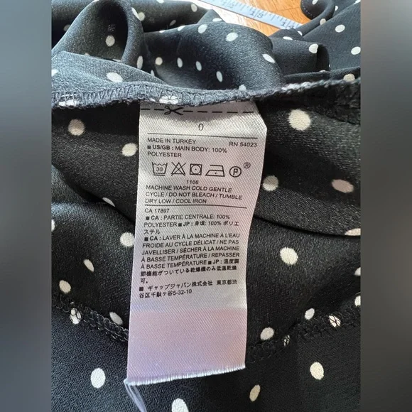 Black and white polka dot dress - Picture 4 of 7